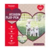 Rosewood Hexagon Puppy Play Pen For Dogs -Pet Supplies 02anctmpl3k