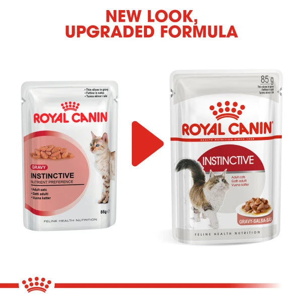 Royal Canin Wet Cat Food Instinctive Gravy Pouch 12 X 85g 4 Royal Canin Wet Cat Food Instinctive Gravy Pouch 12 X 85g - Image 2