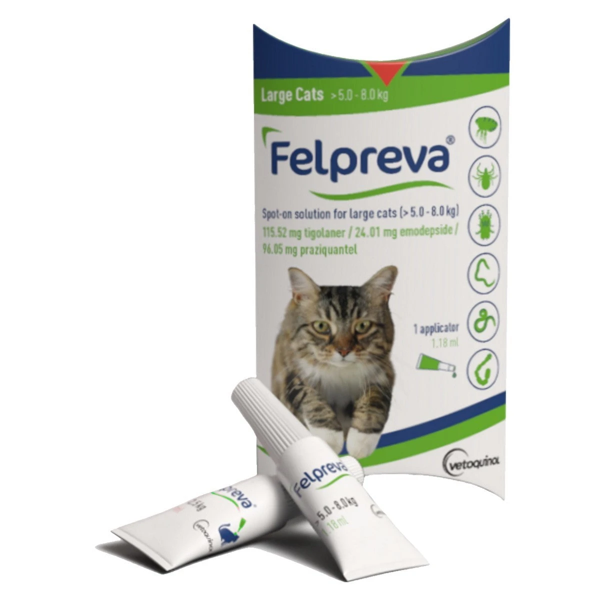 Vetoquinol Felpreva Spot On Solution For Cats - 1 Tube 6 Vetoquinol Felpreva Spot On Solution For Cats - 1 Tube - Image 4