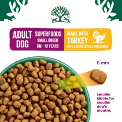 James Wellbeloved Turkey Kale & Quinoa Small Breed Dog Superfood 1.5kg -Pet Supplies 1f3pbqm24hq