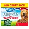 Hi Life Feed Me! Complete Moist Dog Food With Beef Cheese & Veg 6kg Carry Pack -Pet Supplies 1g5g15ygwm3