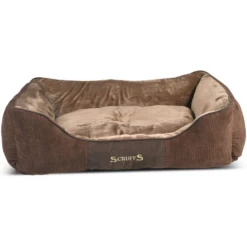 Scruffs Chester Dog Box Bed Luxury Fabric - All Colours & Sizes -Pet Supplies 2qcpwkpmwca