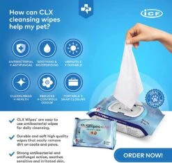 CLX Pet Cleansing Wipes -Pet Supplies 2yj5p4xrsbz