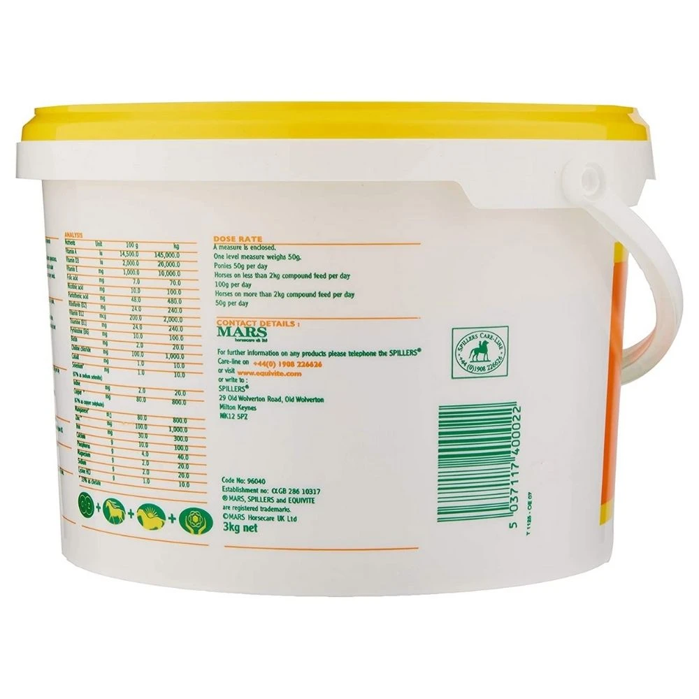 Equivite Original Multi-Vitamin Horse Supplement 5 Equivite Original Multi-Vitamin Horse Supplement - Image 3