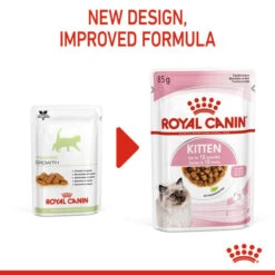 Royal Canin Wet Cat Food Kitten Instinctive Pouch In Gravy 12 X 85g -Pet Supplies 3mspenwow0y