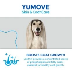 YuMOVE Skin & Coat Care Boost | 180 Scoops -Pet Supplies 40djtfdveci