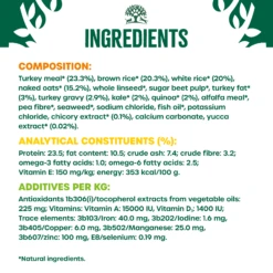 James Wellbeloved Turkey, Kale & Quinoa Adult Dog Superfood 1.5kg -Pet Supplies 4fs04qsp0kd