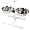 Rosewood Adjustable Height Double Dog Bowl Diner - Medium 1 Rosewood Adjustable Height Double Dog Bowl Diner - Medium -Pet Supplies 4ku1nih5mcj