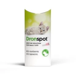 Dronspot Spot On Wormer For Small, Medium & Large Cats - 1 Or 2 Pipettes -Pet Supplies 4zxcl4z4qbz