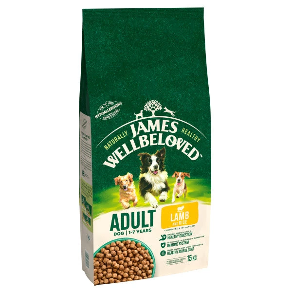 James Wellbeloved Lamb & Rice Adult Dog Food 4 James Wellbeloved Lamb & Rice Adult Dog Food - Image 2