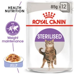 Royal Canin Sterilised Adult In Jelly Wet Cat Food For Cats 12 X 85g 11 Royal Canin Sterilised Adult In Jelly Wet Cat Food For Cats 12 X 85g -Pet Supplies 5smn0mkuhuc