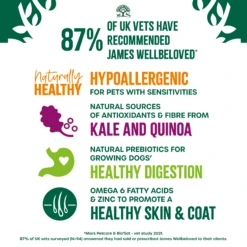 James Wellbeloved Turkey, Kale & Quinoa Adult Dog Superfood 1.5kg -Pet Supplies b13g2wr11ia