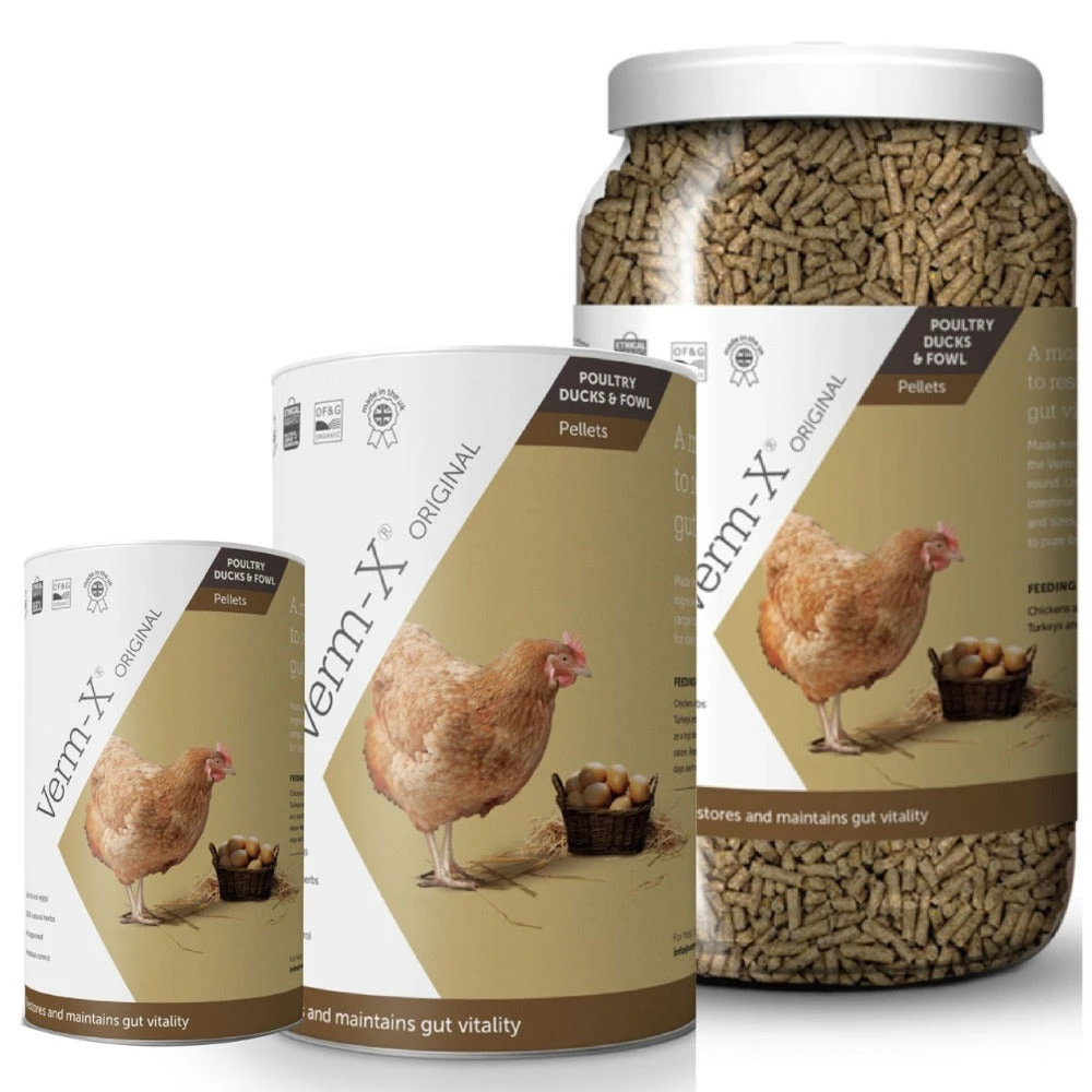 Verm-X Herbal Pellets For Poultry- Various Sizes 3 Verm-X Herbal Pellets For Poultry- Various Sizes