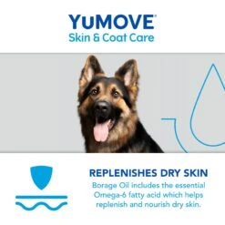 YuMOVE Skin & Coat Care Moulting For Adult Dogs | 500ml -Pet Supplies bp0hjtrju4o