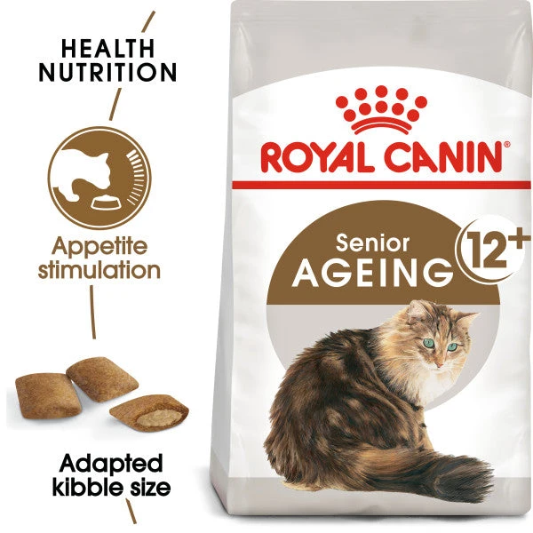 Royal Canin Ageing 12+ Dry Cat Food For Cats 4kg 5 Royal Canin Ageing 12+ Dry Cat Food For Cats 4kg - Image 3