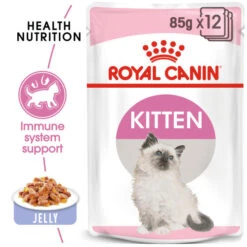Royal Canin Wet Cat Food Kitten Pouch In Jelly 48 X 85g -Pet Supplies c0mbpfocuif
