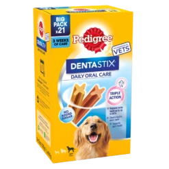 PEDIGREE DentaStix Daily Dental Chews For Small, Medium And Large Dogs X 4 Packs 24 PEDIGREE DentaStix Daily Dental Chews For Small, Medium And Large Dogs X 4 Packs -Pet Supplies d0j1x3oo425