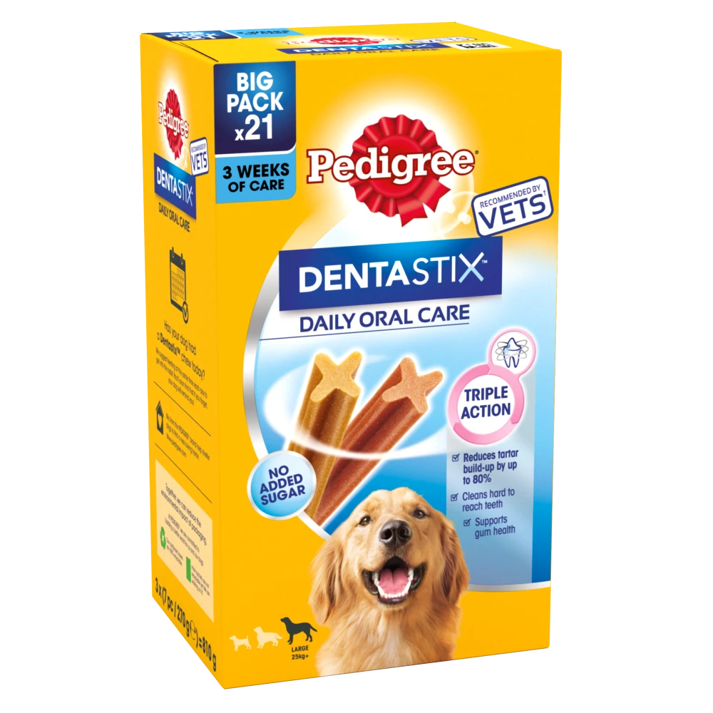 PEDIGREE DentaStix Daily Dental Chews For Small, Medium And Large Dogs X 4 Packs 6 PEDIGREE DentaStix Daily Dental Chews For Small, Medium And Large Dogs X 4 Packs - Image 4