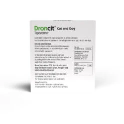 Droncit Tablet Tapewormer For Cats And Dogs - All Pack Sizes -Pet Supplies d1zniucbstq 348fd368 6f32 4c70 a578 4dc6617653a1