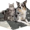 Vet Bed Non-slip Grey With White Stars And Black Paws- Various Sizes -Pet Supplies dqwu4p1yusf