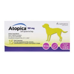 Atopica Dermatitis Soft Capsules For Dogs X 15 -Pet Supplies efmbpxit30x e244d21b f7ad 4383 84e6 0356d3787f61