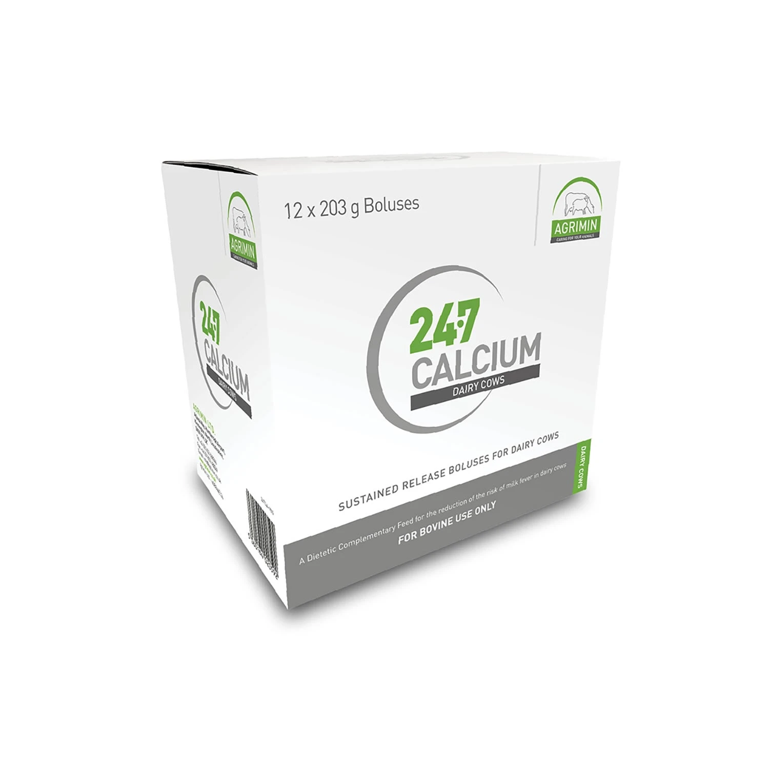 Agrimin 24-7 Calcium Bolus For Dairy Cows - 12 Pack 3 Agrimin 24-7 Calcium Bolus For Dairy Cows - 12 Pack
