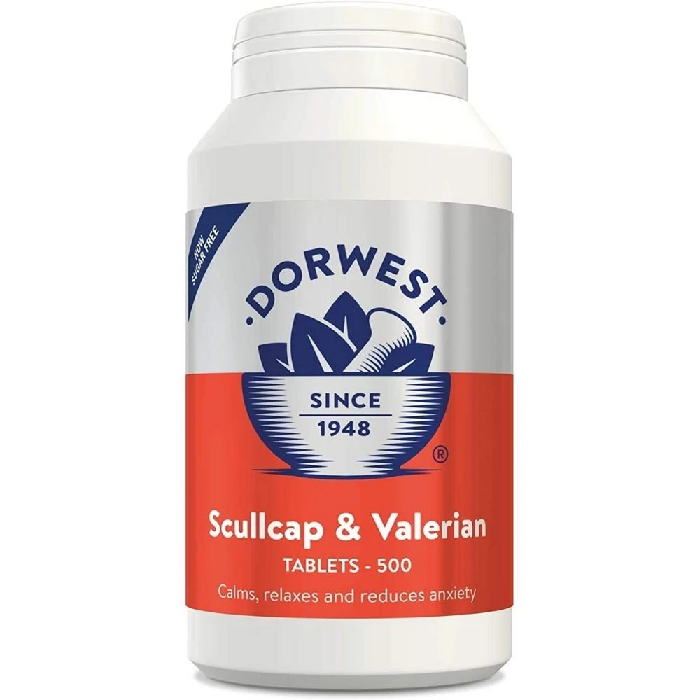 Dorwest Herbs Scullcap & Valerian Calming Tablets For Dogs And Cats 5 Dorwest Herbs Scullcap & Valerian Calming Tablets For Dogs And Cats - Image 3
