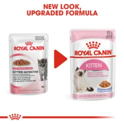 Royal Canin Wet Cat Food Kitten Pouch In Jelly 48 X 85g -Pet Supplies hp3woyfpdv1