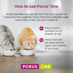 Dechra Porus One Kidney Support For Cats 30 X 500mg & FREE Add One Treats 12 Dechra Porus One Kidney Support For Cats 30 X 500mg & FREE Add One Treats -Pet Supplies ii2tunfped3