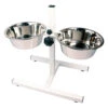 Rosewood Adjustable Height Double Dog Bowl Diner - Large -Pet Supplies impy5jrbceo 477a01f9 7698 4f27 bb4a 84a721e7f4f7