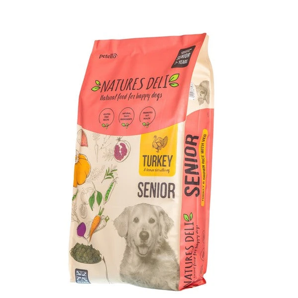 Natures Deli Senior Dried Dog Food Turkey And Rice 4 Natures Deli Senior Dried Dog Food Turkey And Rice - Image 2