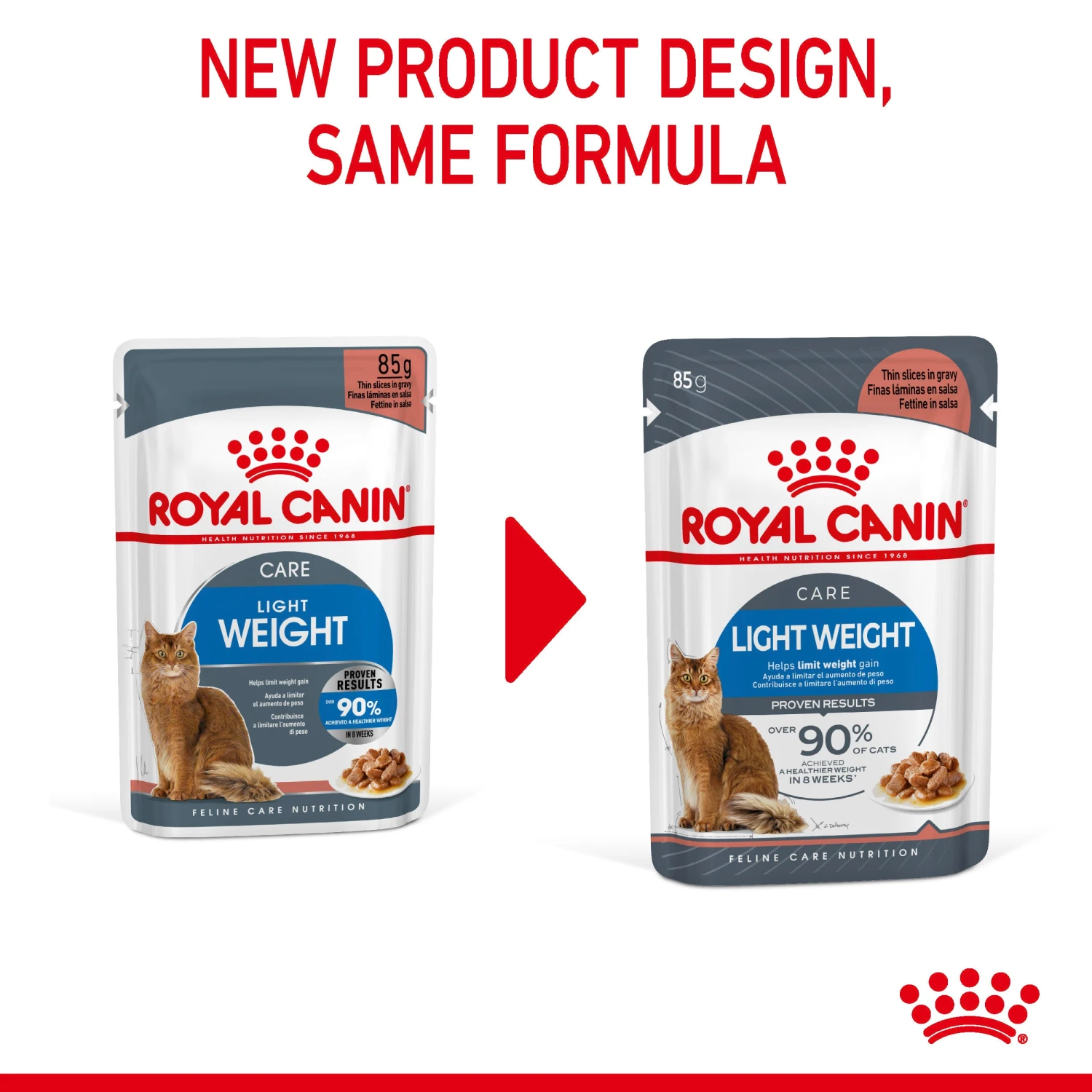 Royal Canin Wet Cat Food Ultra Light Pouch 12 X 85 G 6 Royal Canin Wet Cat Food Ultra Light Pouch 12 X 85 G - Image 4