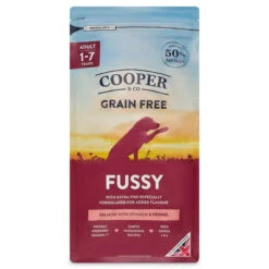 Cooper & Co Fussy Dried Adult Dog Food Salmon With Spinach And Fennel -Pet Supplies lbtnihvtsgg
