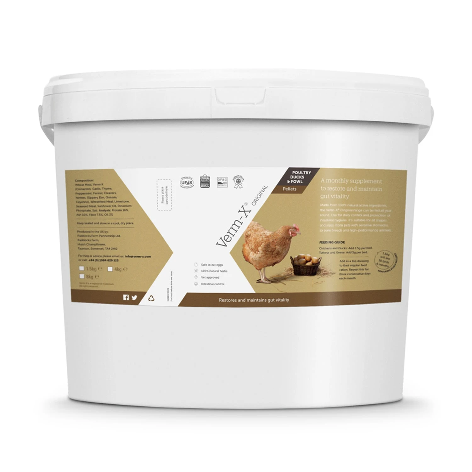 Verm-X Herbal Pellets For Poultry- Various Sizes 8 Verm-X Herbal Pellets For Poultry- Various Sizes - Image 6