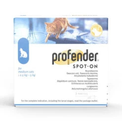 Vetoquinol Profender Spot-On Solution For Cats X 2 Pipettes -Pet Supplies lljbqtag4mm