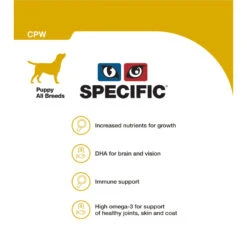 Dechra Specific CPW Puppy All Breeds Wet Dog Food 6x300g -Pet Supplies lo1mtpfy4q3