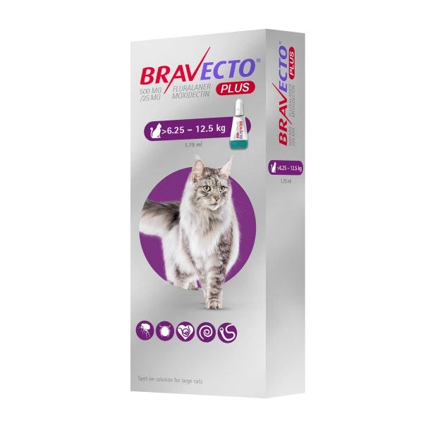 Bravecto Plus Spot-On Flea Treatment For Cats 5 Bravecto Plus Spot-On Flea Treatment For Cats - Image 3