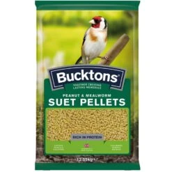 Bucktons Suet Pellets Bird Food Seed 12.55kg - All Flavours Available -Pet Supplies m3bhsbr11bf
