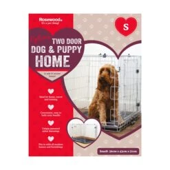 Rosewood Options Dog Cage Crate Kennel 2 Door - All Sizes