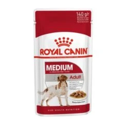 Royal Canin Nutritional Wet Dog Food For Medium Adult Dogs 10x140g