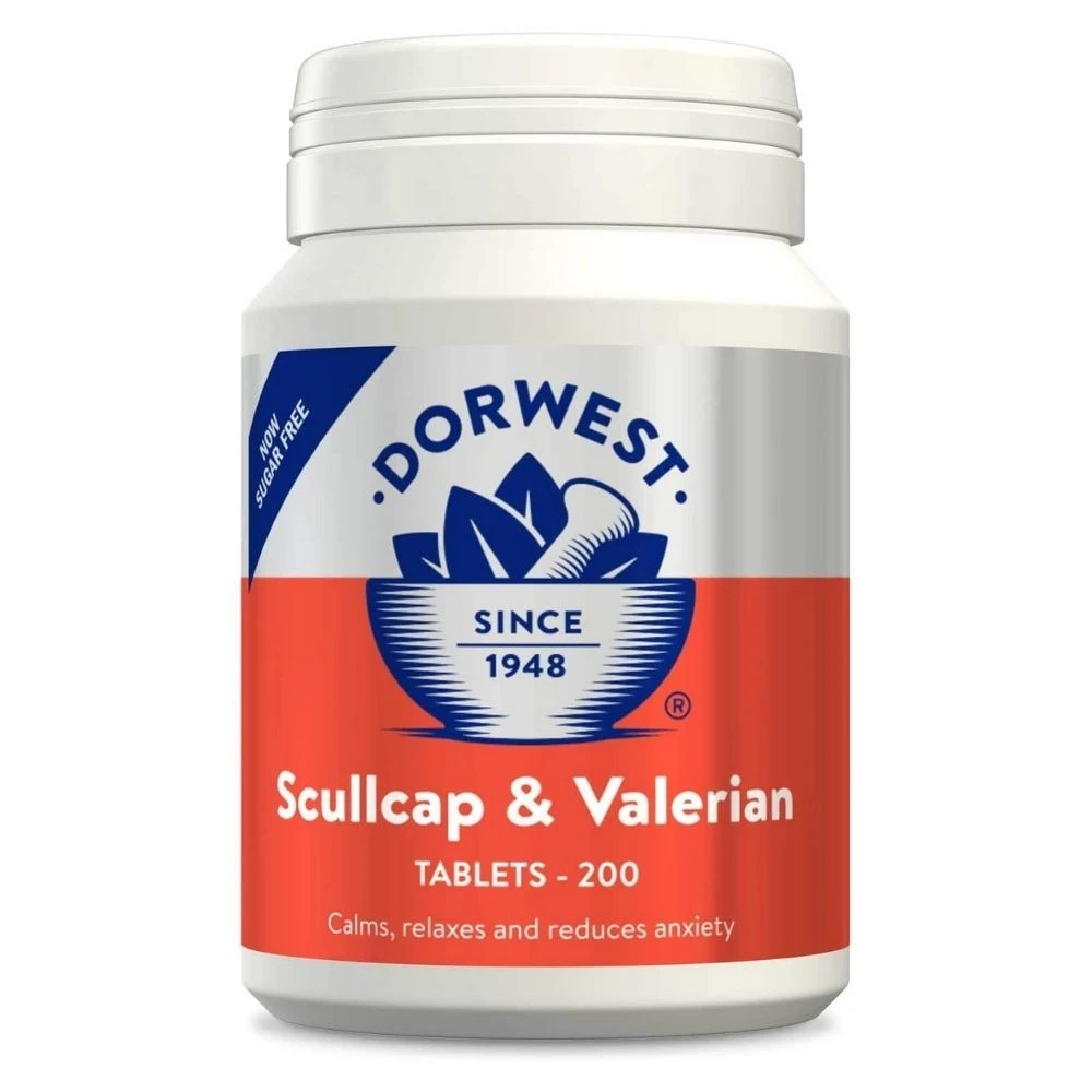 Dorwest Herbs Scullcap & Valerian Calming Tablets For Dogs And Cats 4 Dorwest Herbs Scullcap & Valerian Calming Tablets For Dogs And Cats - Image 2