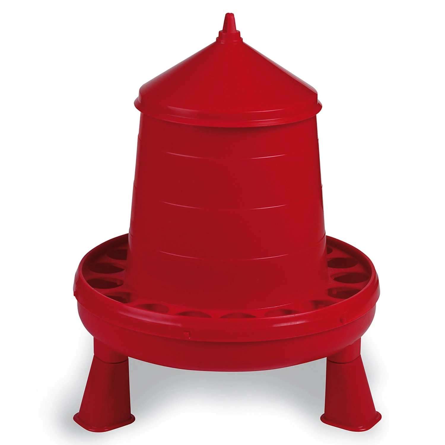 ETON Gaun Poultry Plastic Feeder With Detachable Legs 4kg- Various Colours 4 ETON Gaun Poultry Plastic Feeder With Detachable Legs 4kg- Various Colours - Image 2