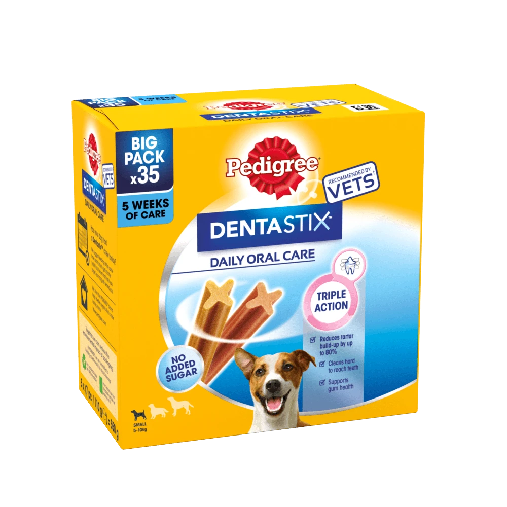 PEDIGREE DentaStix Daily Dental Chews For Small, Medium And Large Dogs X 4 Packs 3 PEDIGREE DentaStix Daily Dental Chews For Small, Medium And Large Dogs X 4 Packs