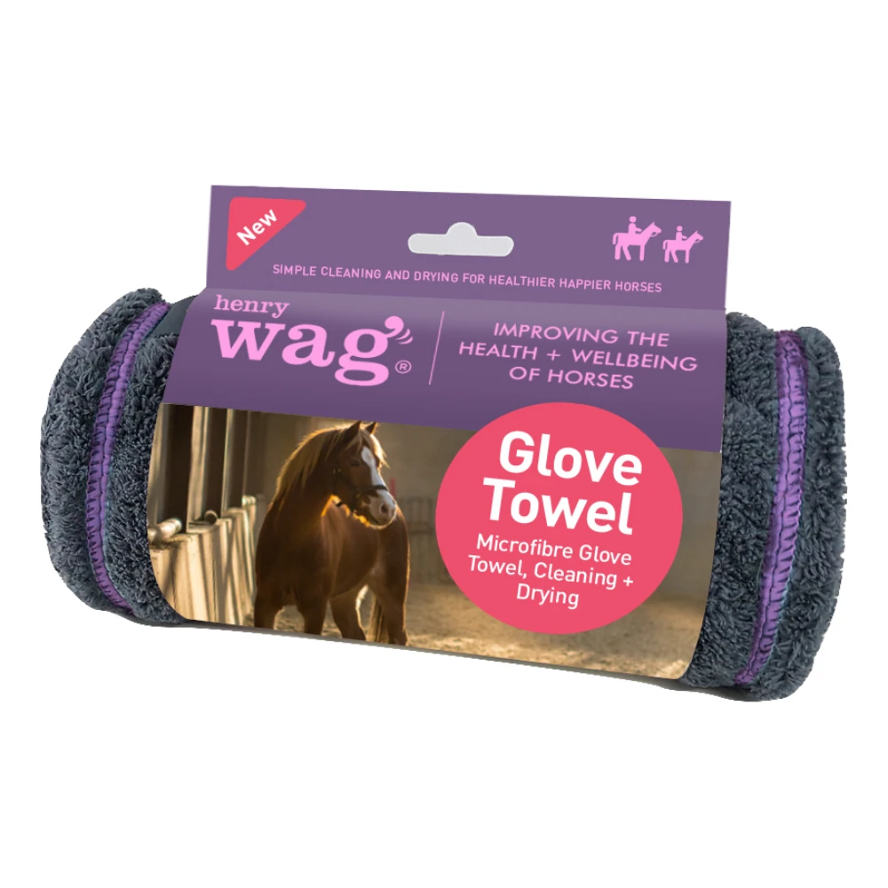 Henry Wag Equine Horse Grooming Towel Cleaning Glove Accessories 6 Henry Wag Equine Horse Grooming Towel Cleaning Glove Accessories - Image 4
