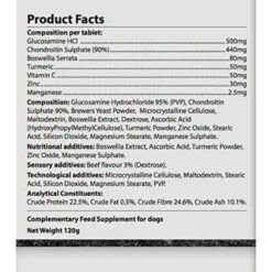 Gilmore's Glucosamine For Dogs Stiff Joint Mobility Supplement 60 Chewable Tablets 9 Gilmore's Glucosamine For Dogs Stiff Joint Mobility Supplement 60 Chewable Tablets -Pet Supplies ngaj3dvc2z0