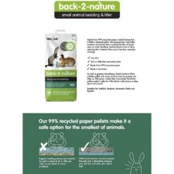 Back 2 Nature - Small Animal Bedding - 30 Litre -Pet Supplies nn3oqlrdaet
