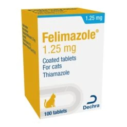 Dechra Felimazole Coated Tablets For Cats X 100 Tablets -Pet Supplies nnfuchv3c0z