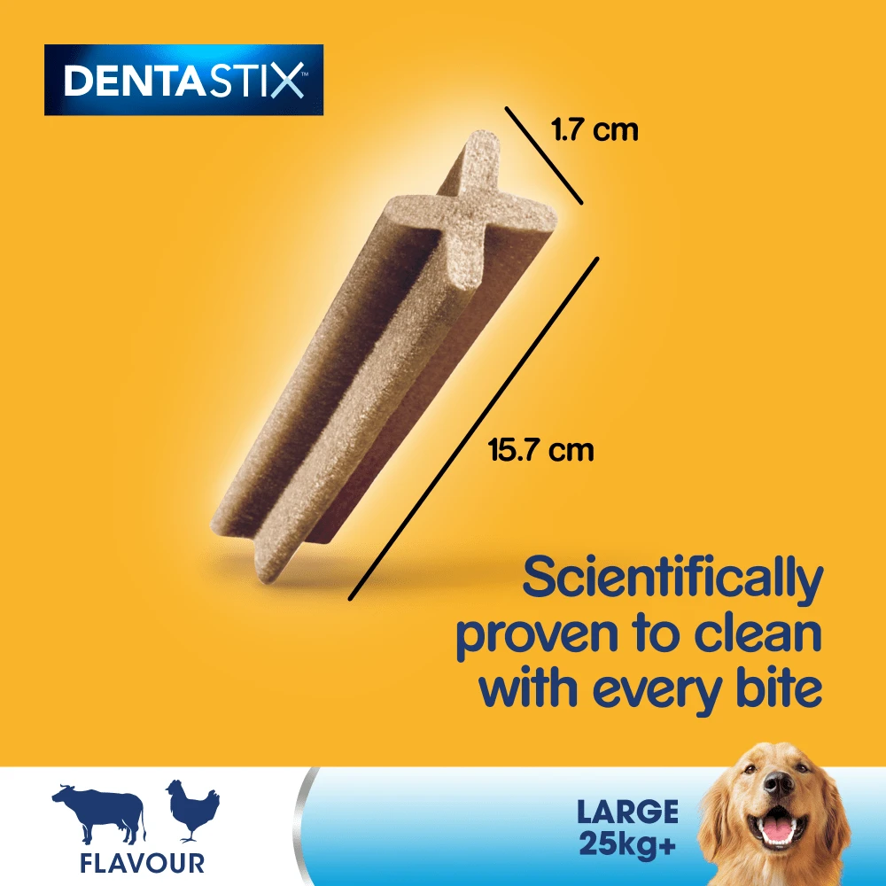 PEDIGREE DentaStix Daily Dental Chews For Small, Medium And Large Dogs X 4 Packs 21 PEDIGREE DentaStix Daily Dental Chews For Small, Medium And Large Dogs X 4 Packs - Image 19