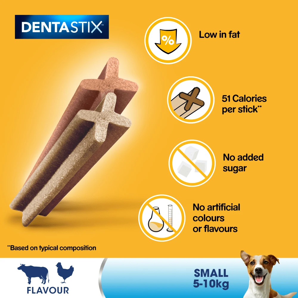 PEDIGREE DentaStix Daily Dental Chews For Small, Medium And Large Dogs X 4 Packs 17 PEDIGREE DentaStix Daily Dental Chews For Small, Medium And Large Dogs X 4 Packs - Image 15