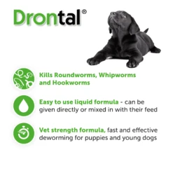 Drontal Puppy Liquid Wormer - All Sizes -Pet Supplies r5bw5vshp5w